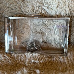 Clear clutch with chain original owner